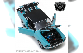 FORD Mustang Coupe "Ski Country Special" 1967 Winter Park Turquoise