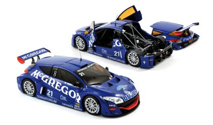 RENAULT Megane Trophy World Series 2009 Winner M. Verschuur, синий