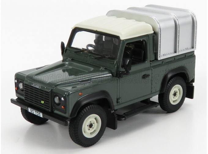 LAND ROVER Land Defender 90 Pick-up Closed (1984), Green Silver