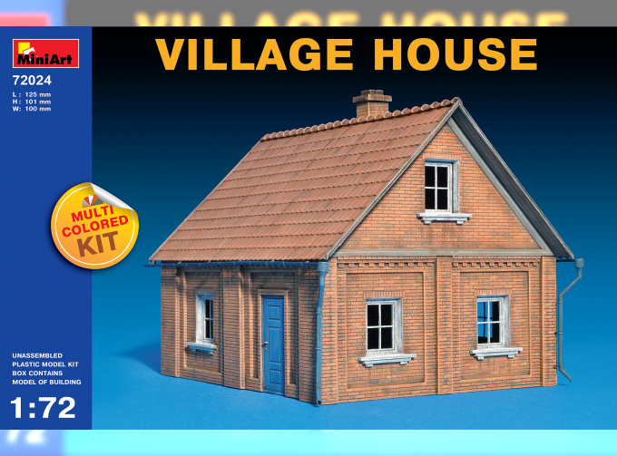 Сборная модель Наборы для диорам VILLAGE HOUSE