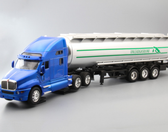 KENWORTH T2000 Unleadgasoline, blue / silver