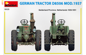 Сборная модель German Tractor D8506 Mod. 1937