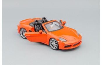 PORSCHE Boxster 718 (982) Spider (2016), Orange