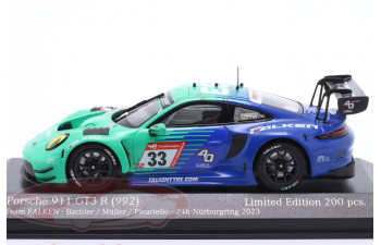 PORSCHE 911 (992) GT3 R №33 Falken Motorsports 24h Nuerburgring Klaus Bachler, Sven Müller, Alessio Picariello (2023)