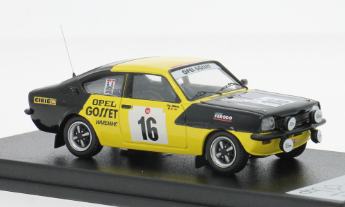 OPEL Kadett GT/E №16 Boucles de Spa J-L.Dumont -J.Materne (1978)