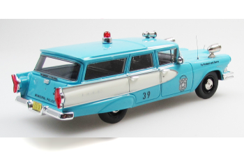 EDSEL Villager police (1958), blue/white