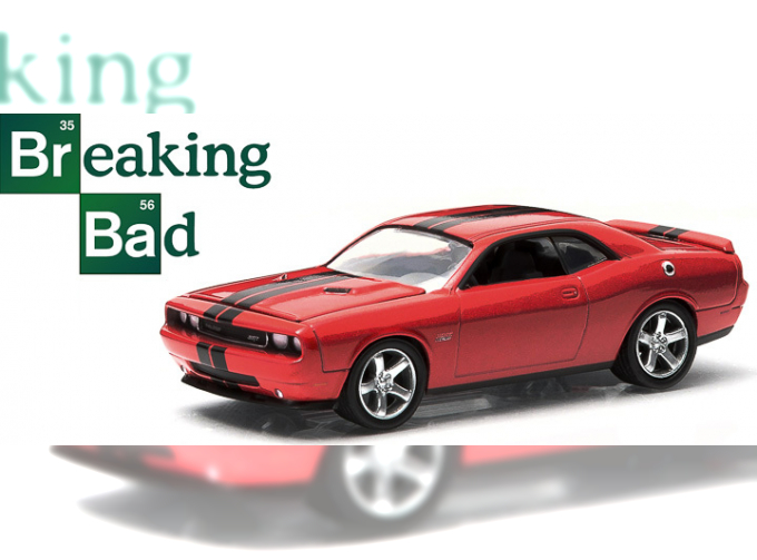 DODGE Challenger SRT-8 (2012) из телесериала "Во все тяжкие", red