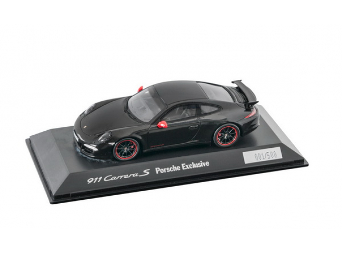 Porsche 991 Carrera S "Porsche Exclusive", L.e. 500 pcs. (black)