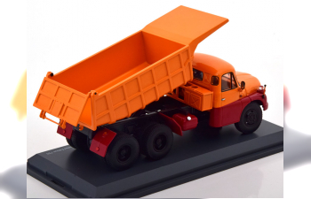 TATRA T148 tipper truck, orange dark red