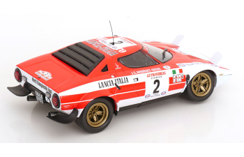 LANCIA Stratos Hf №2 Winner Rally Tour De Corse (1974) Jean Claude Andruet - Michele Petit "biche", Red White