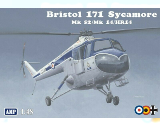 Сборная модель Вертолет Bristol 171 Sycamore Mk 52/Mk 14/HR14