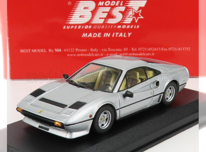 FERRARI 208 Gtb Turbo Salone Automobile Torino (1982), silver