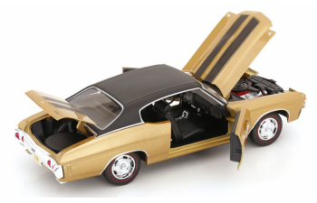 CHEVROLET Chevelle Ss 454 Coupe (1971), Gold Met Black