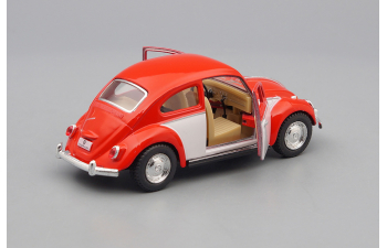 VOLKSWAGEN Classical Beetle (1967), red / white