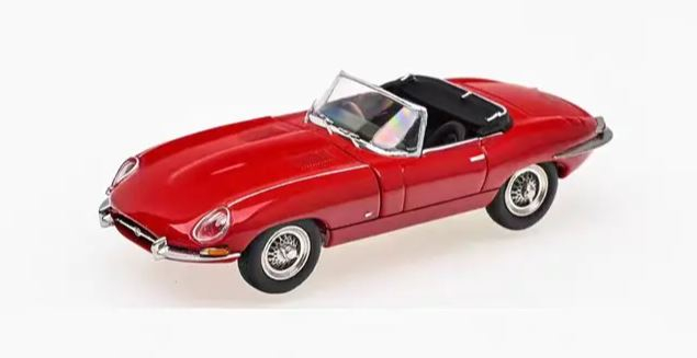 JAGUAR E-type Roadster (1961), red