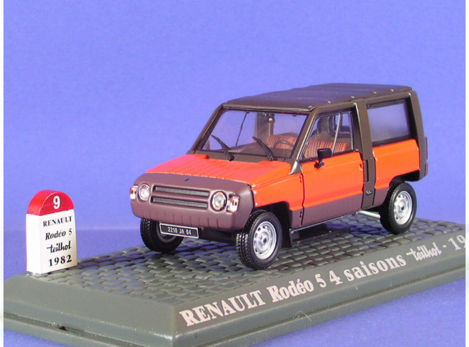 RENAULT Rodeo 5 4 Saisons Teilhol (1982), orange