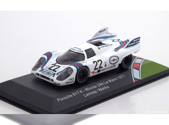 PORSCHE 917 K Winner 24h Le Mans, van Lennep/Marko (1971), Martini