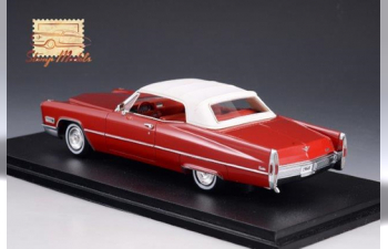 CADILLAC DeVille Convertible (закрытый) 1968 Dakota Red