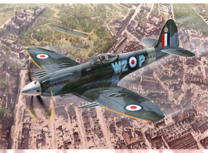 Сборная модель Supermarine Spitfire Mk.24 "Last of Best"