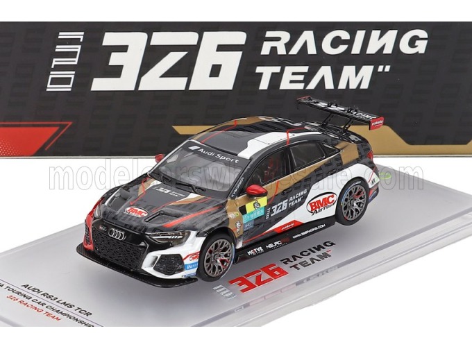 AUDI A3 Rs3 Lms N 326 Ctcc Racing (2025), Black White Yellow