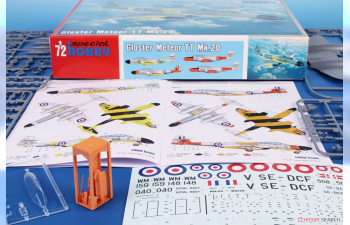 Сборная модель Gloster Meteor TT Mk.20