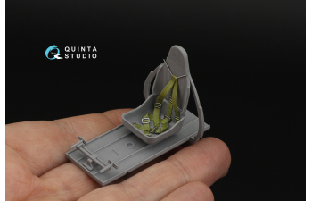 3D Декаль Комплект ремней для самолета ВВС РККА тип 2, ВОВ (с металлическими пряжками) (для всех моделей)