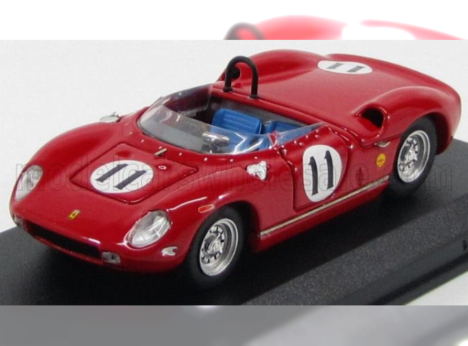 FERRARI 250p Spider №11 Riverside (1963) J.Surtees, red