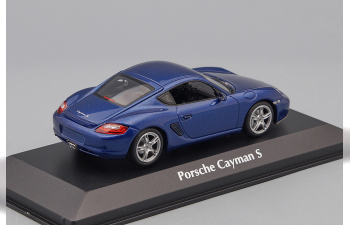 PORSCHE Cayman S (2005), blue metallic