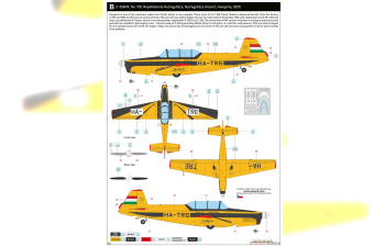 Сборная модель Zlín Z-326/C-305 Trenér Master ProfiPACK
