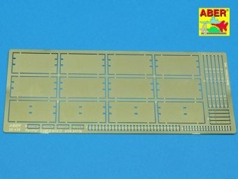 Фототравление Side skirts for Panther Ausf. A, D, Bergepanther