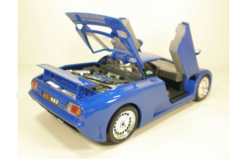 BUGATTI EB 110, Gold Collection 1:18, синий