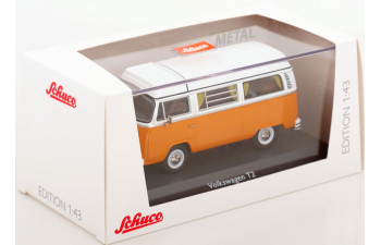 VOLKSWAGEN T2b Camper Van (1962), Orange White