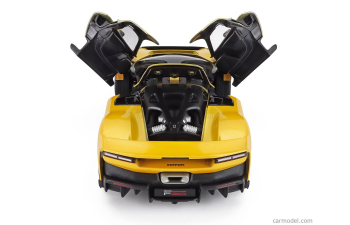 FERRARI F80 (2024) - Black Wheels, Giallo Tristrato - Yellow Met