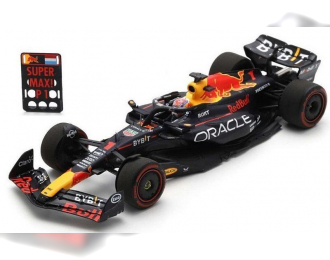 RED BULL F1 Rb19 Team Oracle Red Bull Racing №1 World Champion Winner Belgium Gp (2023) Max Verstappen, Matt Blue