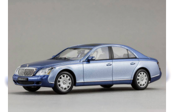 MAYBACH 57 SWB (2003), cote d'azur blue middle/cote d'azur blue bright