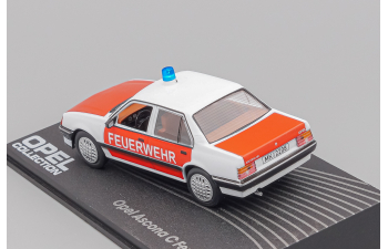 OPEL Ascona C "Feuerwehr" (1982), red / white