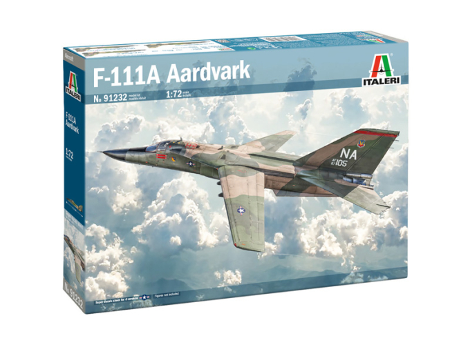 Сборная модель LOCKHEED MARTIN F-111a Aardvark Military Airplane 1978