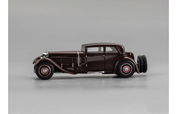 BENTLEY Speed Six Corsica Coupe (1930), dark red