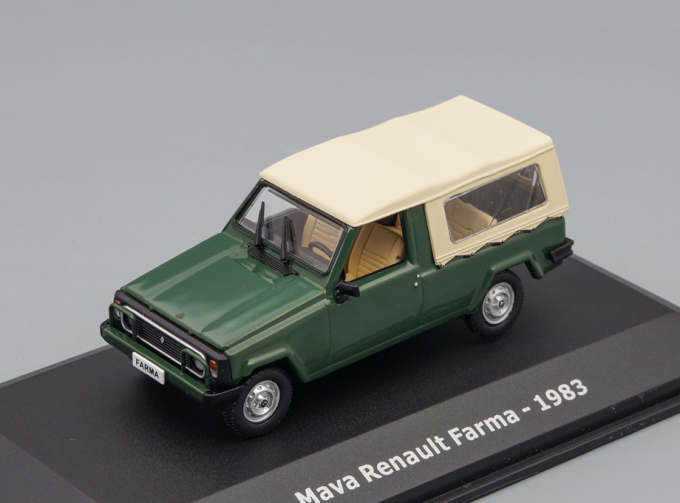 MAVA-RENAULT Farma 1983, green / beige