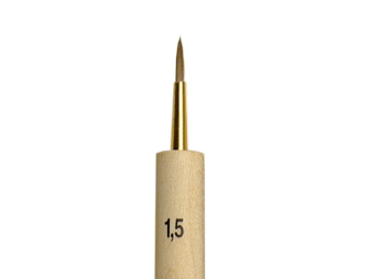 Кисть Миниатюра K1 "1,5" Круглая (MinK1-01,55SЖ)