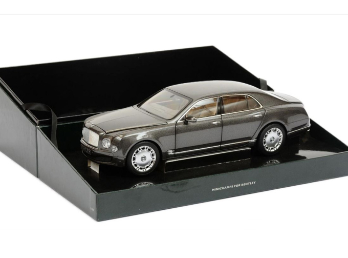 BENTLEY Mulsanne 2010, grey metallic