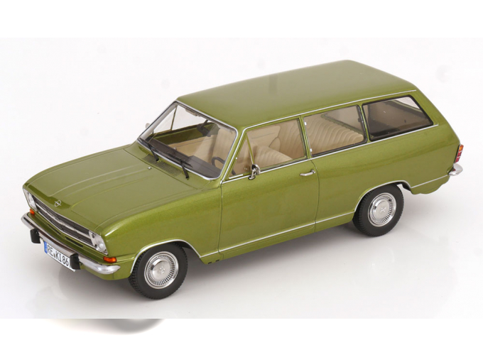 OPEL Kadett B Caravan (1972), green metallic