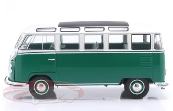 VOLKSWAGEN T1 Samba Bus (1962), green / white