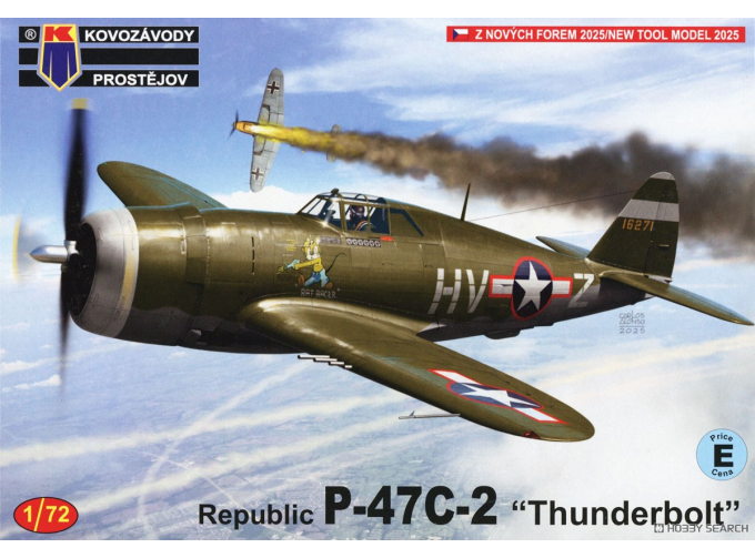 Сборная модель Republic P-47C-2 "Thunderbolt"
