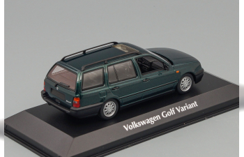 VOLKSWAGEN Golf 3 Variant (1997), dark green-metallic