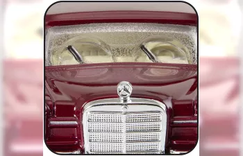 MERCEDES-BENZ 600 Pullman (W100) (1964), dark red