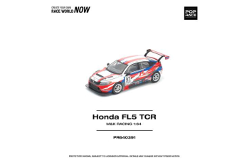 HONDA Civic Type-R (FL5) TCR- M&K Racing, white/blue/red