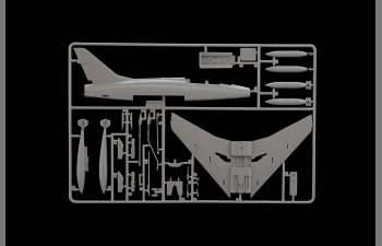 Сборная модель Самолет F-100F SUPER SABRE