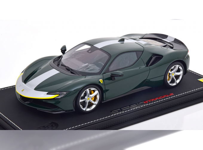 FERRARI SF90 Stradale Pack Fiorano, dark green silver yellow