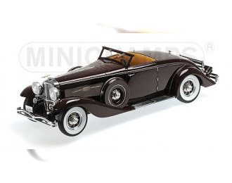 Duesenberg SJN Convertible Coupe 1936 (darkred)